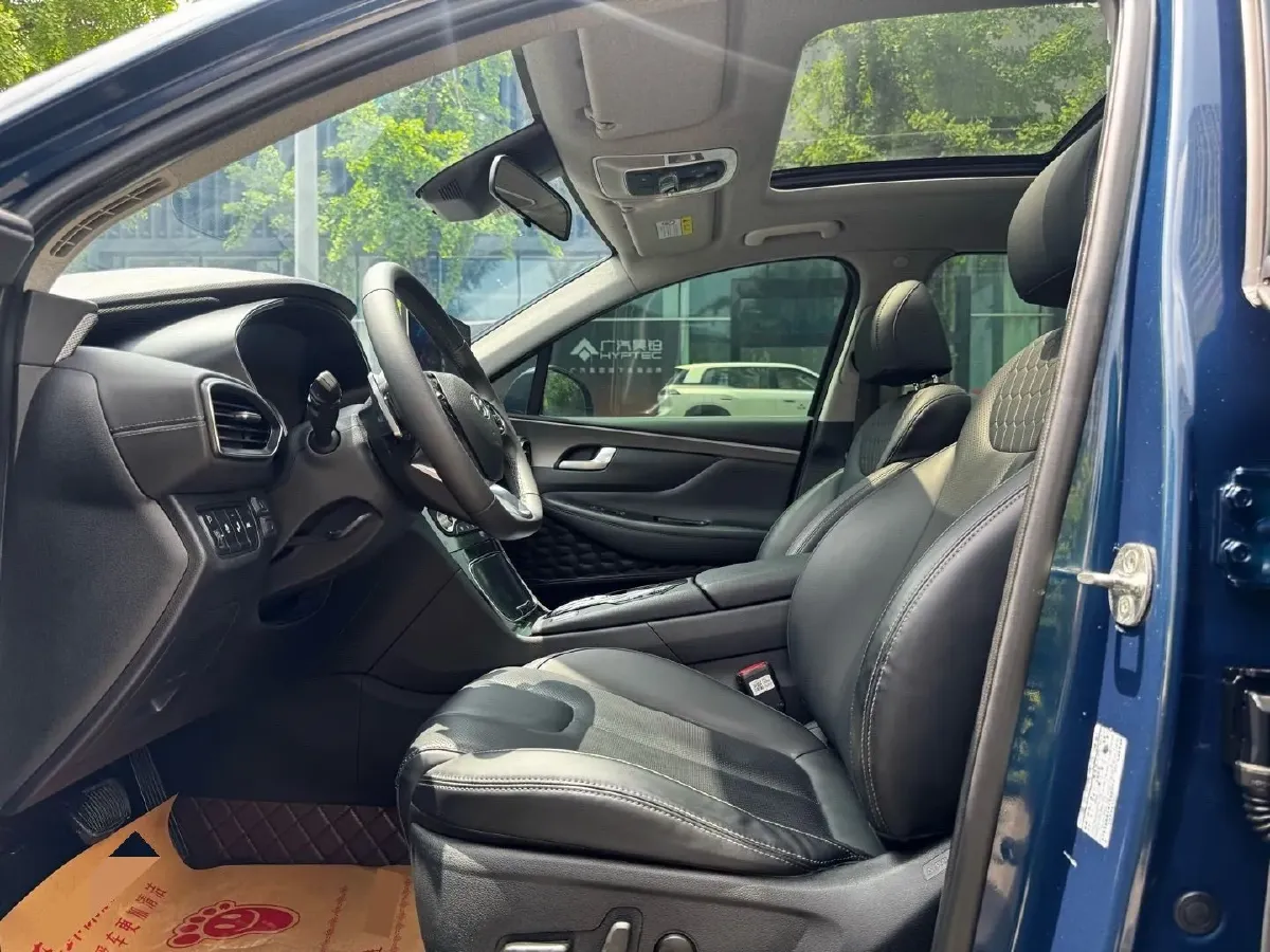 2019 Hyundai Santafe 2.0T 240HP L4 8AT,autocango,china used car exporter,china ev exporter,chinese used car exporter,chinese used ev exporter