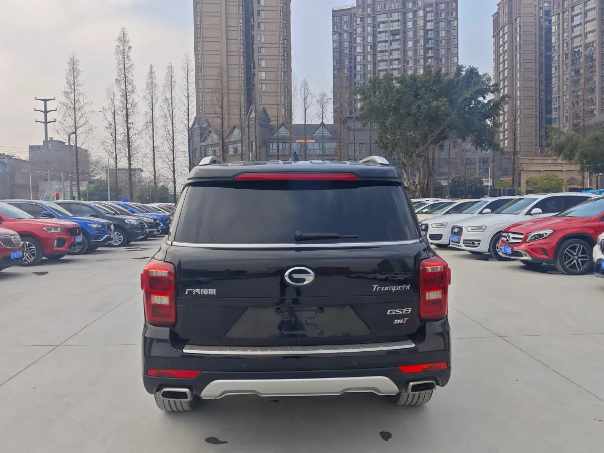 2017 GAC Trumpchi GS8 2.0T 201HP L4 6AT,autocango,china used car exporter,china ev exporter,chinese used car exporter,chinese used ev exporter