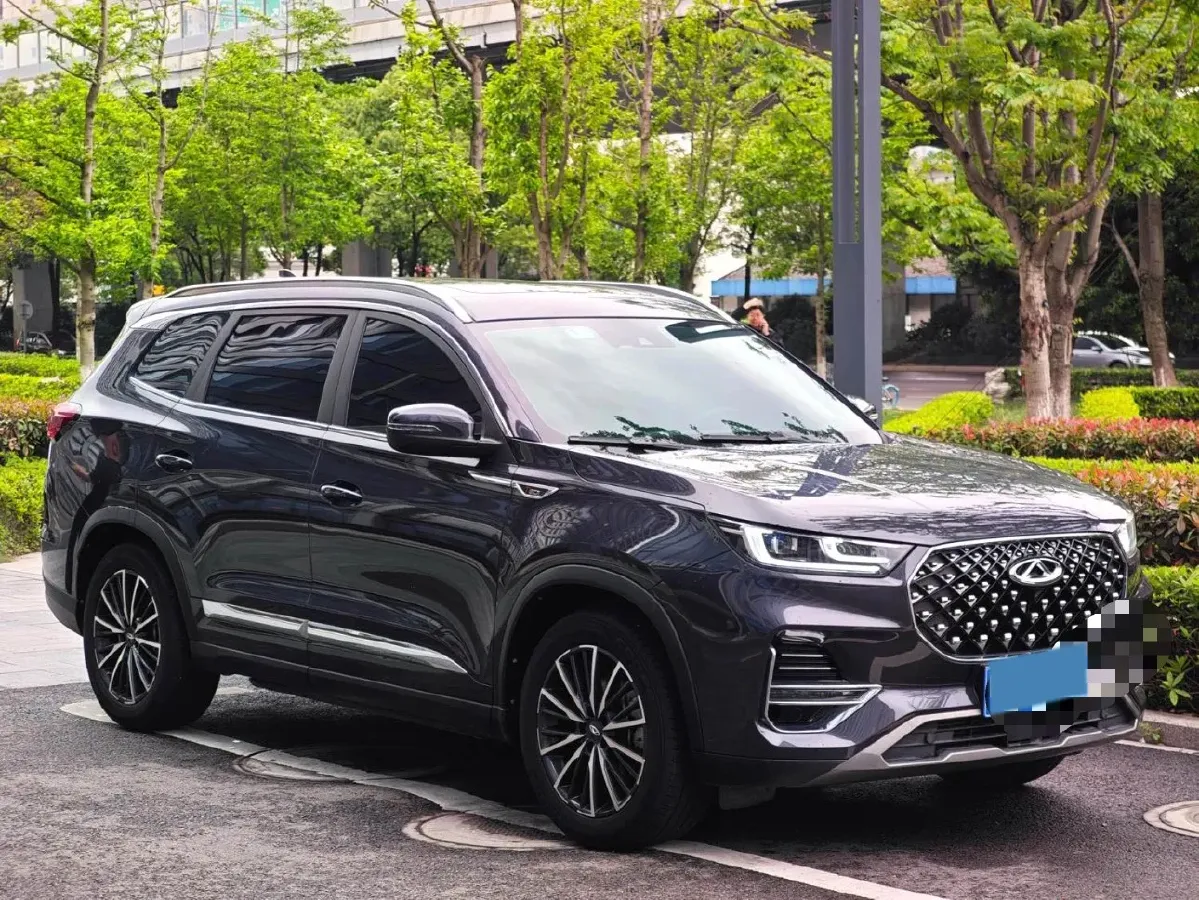 2021 Chery Tiggo 8 Plus 1.6T 197HP L4 7DCT,autocango,china used car exporter,china ev exporter,chinese used car exporter,chinese used ev exporter