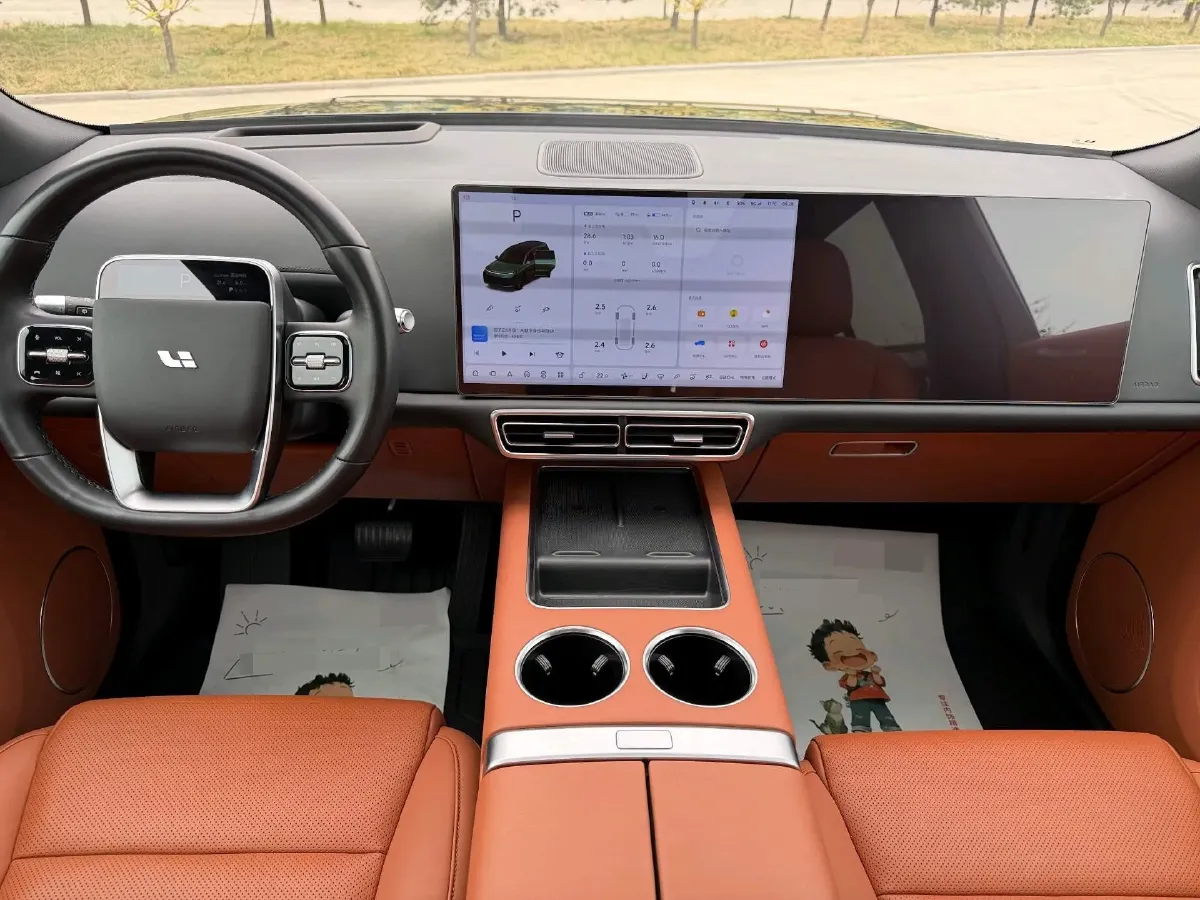 2022 Li L9 Range Extended 154HP REEV 42.6KWH,autocango,china used car exporter,china ev exporter,chinese used car exporter,chinese used ev exporter