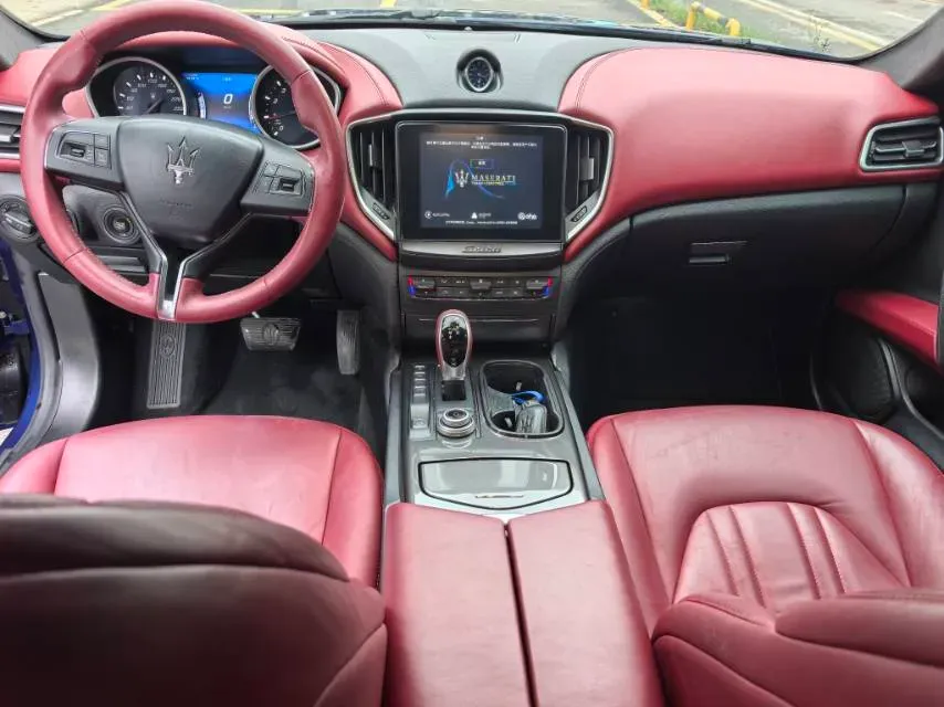 2018 Maserati Ghibli 3.0T 350HP V6 8AT,autocango,china used car exporter,china ev exporter,chinese used car exporter,chinese used ev exporter