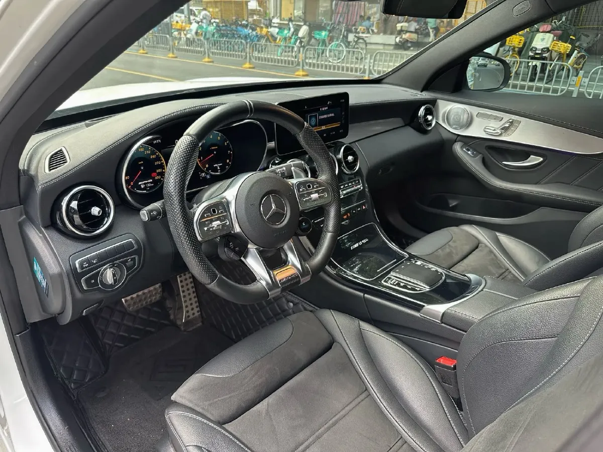 2021 Mercedes-Benz C AMG 4.0T 476HP V8 9AT,autocango,china used car exporter,china ev exporter,chinese used car exporter,chinese used ev exporter