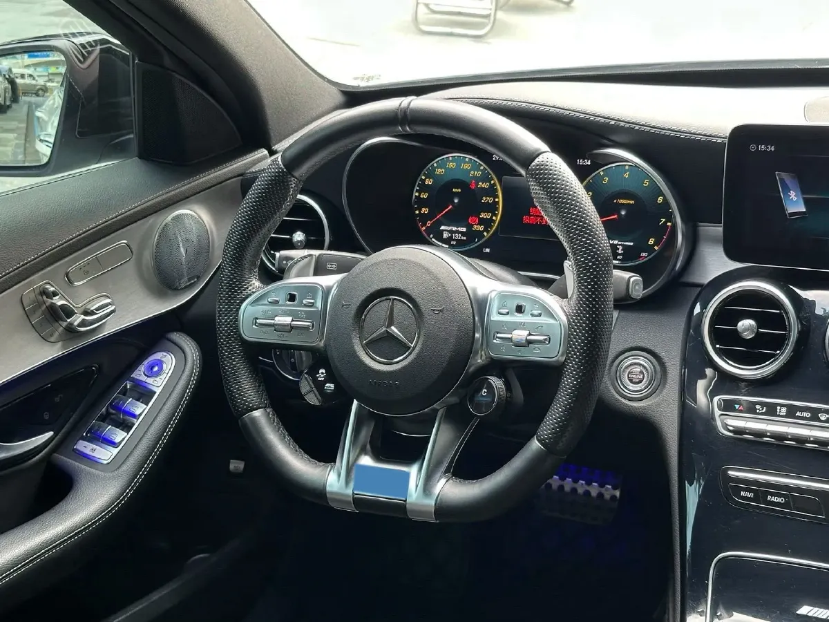 2021 Mercedes-Benz C AMG 4.0T 476HP V8 9AT,autocango,china used car exporter,china ev exporter,chinese used car exporter,chinese used ev exporter