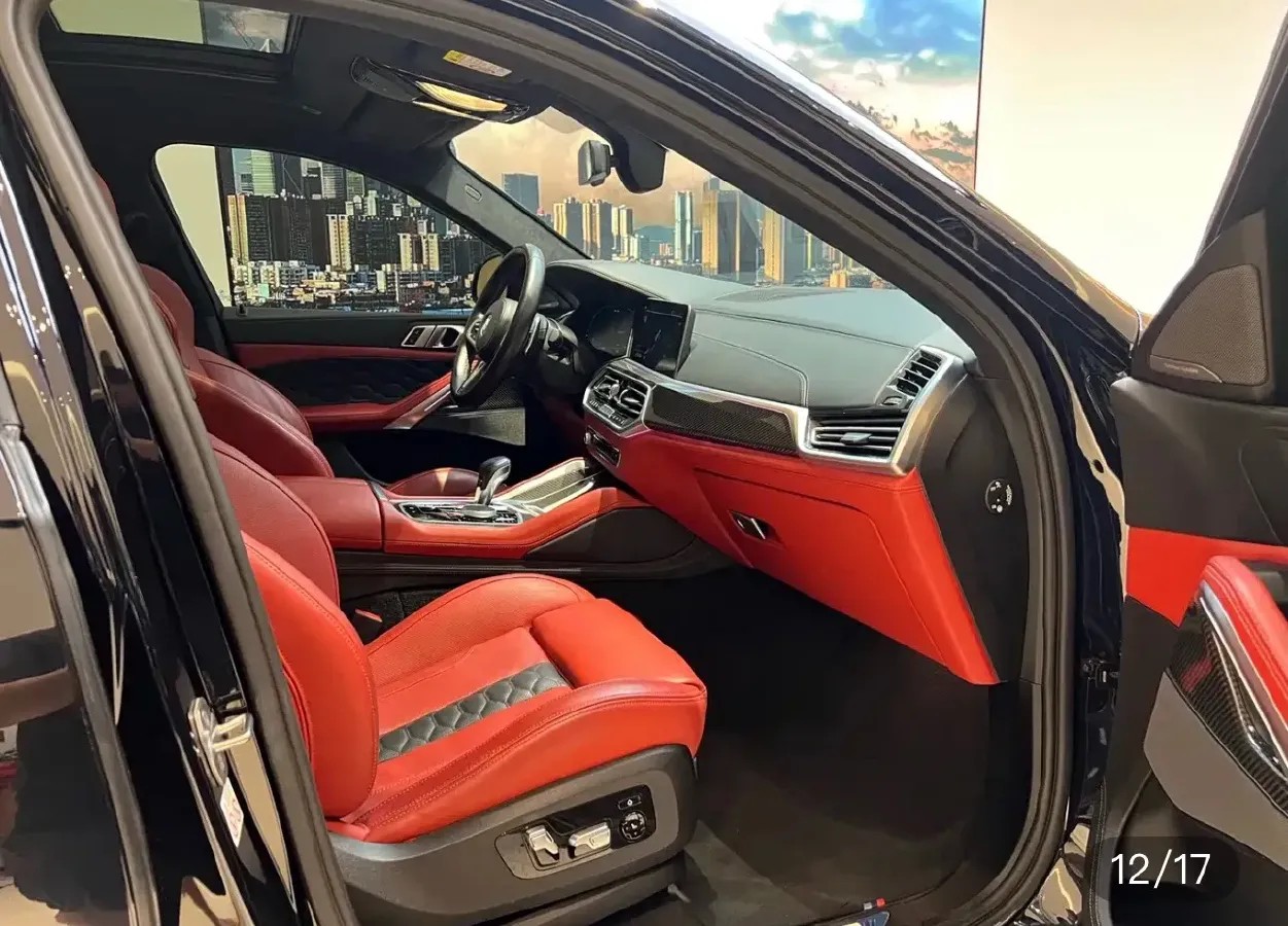 2022 BMW X6 M 4.4T 600HP V8 8AT,autocango,china used car exporter,china ev exporter,chinese used car exporter,chinese used ev exporter