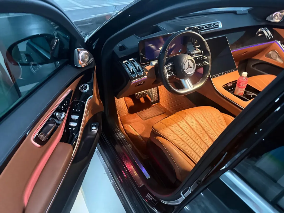 2021 Mercedes-Benz S Class 2.5T 367HP L6 9AT,autocango,china used car exporter,china ev exporter,chinese used car exporter,chinese used ev exporter