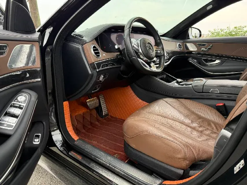 2020 Mercedes-Benz S Class 3.0T 367HP L6 9AT,autocango,china used car exporter,china ev exporter,chinese used car exporter,chinese used ev exporter