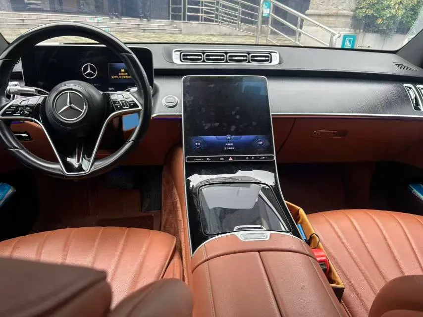 2023 Mercedes-Benz S Class 2.5T 313HP L6 9AT,autocango,china used car exporter,china ev exporter,chinese used car exporter,chinese used ev exporter