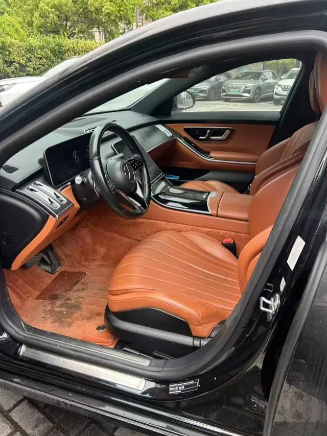 2023 Mercedes-Benz S Class 2.5T 313HP L6 9AT,autocango,china used car exporter,china ev exporter,chinese used car exporter,chinese used ev exporter