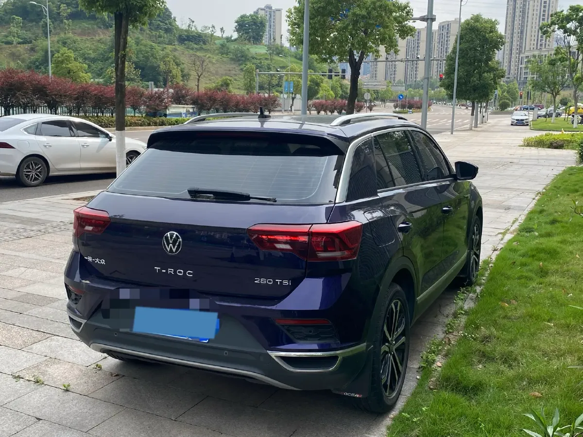 2021 Volkswagen T-Roc 1.4T 150HP L4 7DCT,autocango,china used car exporter,china ev exporter,chinese used car exporter,chinese used ev exporter