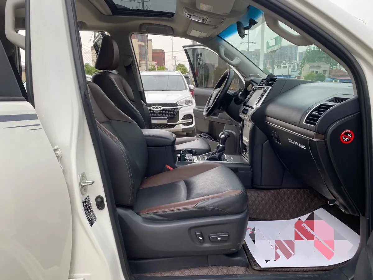 2019 Toyota Land Cruiser Prado 3.5L 280HP V6 6AT,autocango,china used car exporter,china ev exporter,chinese used car exporter,chinese used ev exporter