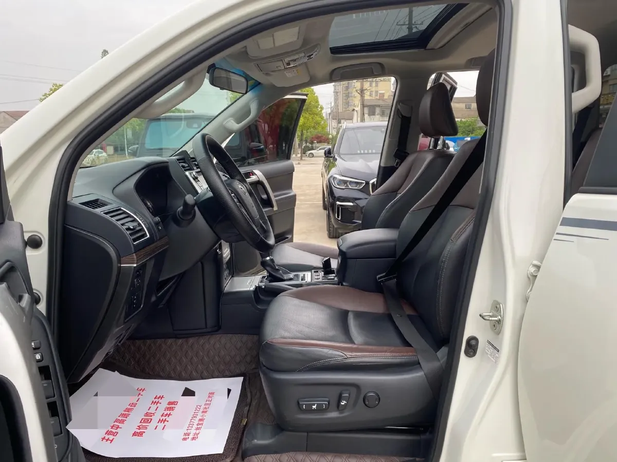 2019 Toyota Land Cruiser Prado 3.5L 280HP V6 6AT,autocango,china used car exporter,china ev exporter,chinese used car exporter,chinese used ev exporter