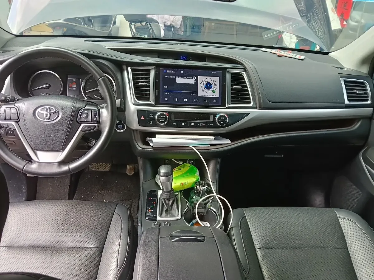2021 Toyota Highlander 2.0T 220HP L4 6AT,autocango,china used car exporter,china ev exporter,chinese used car exporter,chinese used ev exporter