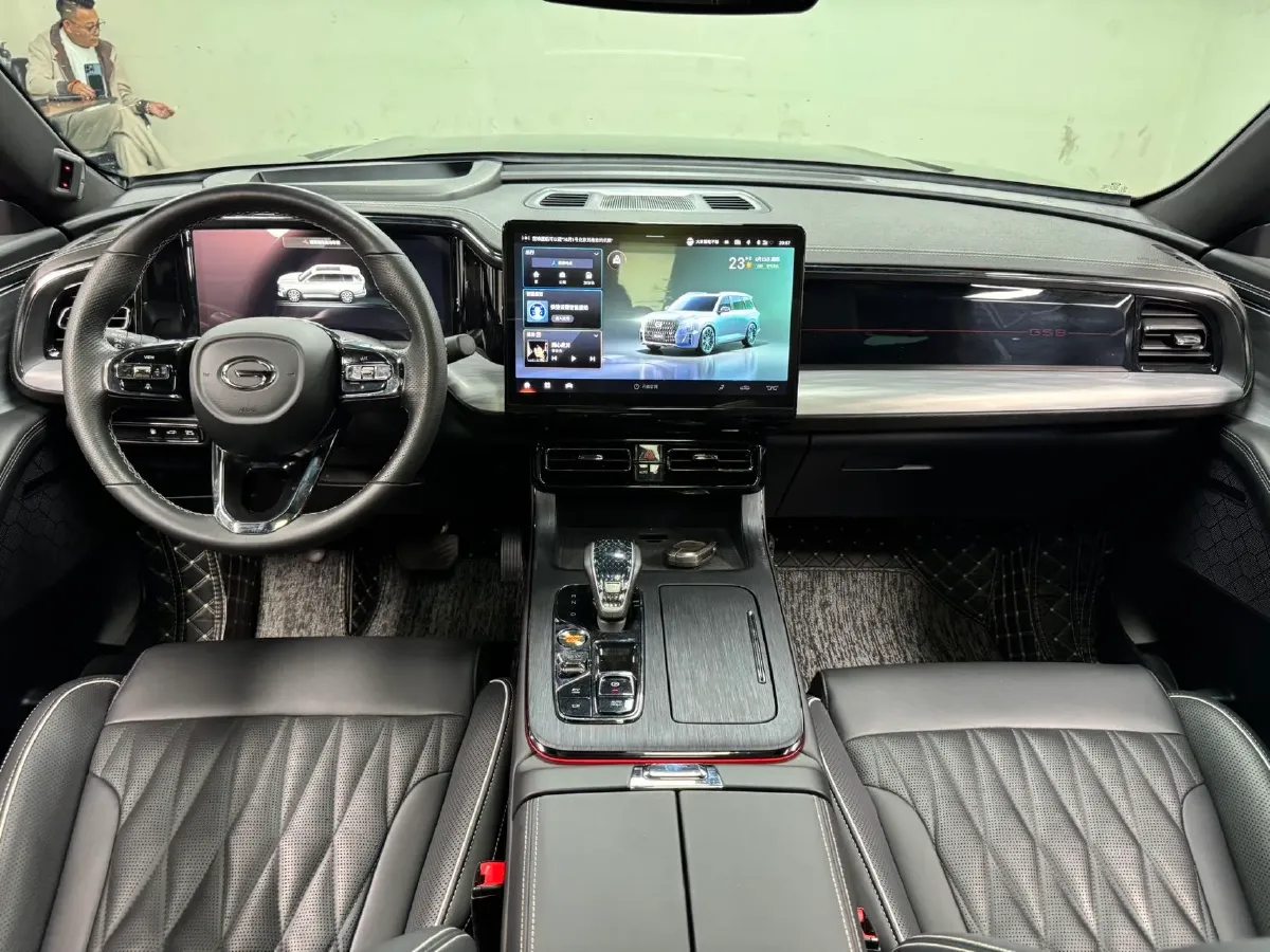 2022 GAC Trumpchi GS8 2.0T 190HP L4 E-CVT Hybrid,autocango,china used car exporter,china ev exporter,chinese used car exporter,chinese used ev exporter