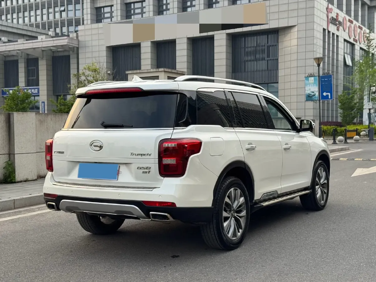 2017 GAC Trumpchi GS8 2.0T 201HP L4 6AT,autocango,china used car exporter,china ev exporter,chinese used car exporter,chinese used ev exporter