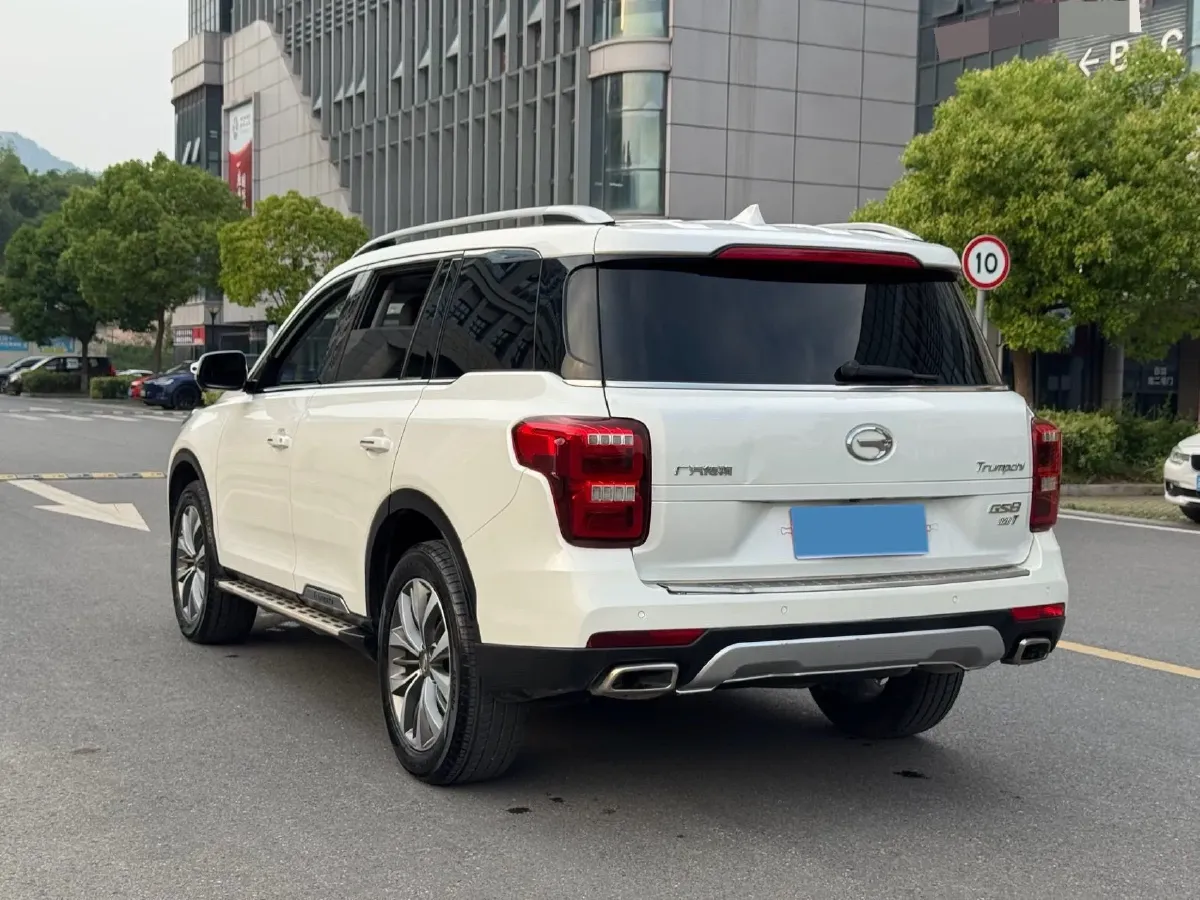 2017 GAC Trumpchi GS8 2.0T 201HP L4 6AT,autocango,china used car exporter,china ev exporter,chinese used car exporter,chinese used ev exporter