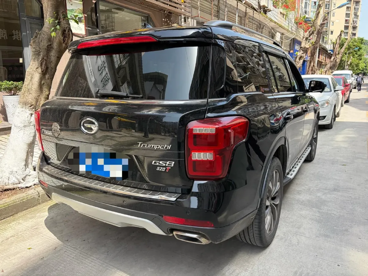2017 GAC Trumpchi GS8 2.0T 201HP L4 6AT,autocango,china used car exporter,china ev exporter,chinese used car exporter,chinese used ev exporter