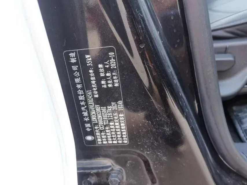 2019 Ora BlackCat BEV 28.5KWH,autocango,china used car exporter,china ev exporter,chinese used car exporter,chinese used ev exporter