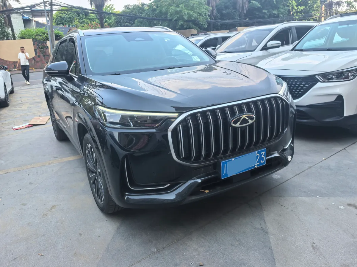 2023 Chery Tiggo 9 2.0T 261HP L4 7DCT,autocango,china used car exporter,china ev exporter,chinese used car exporter,chinese used ev exporter