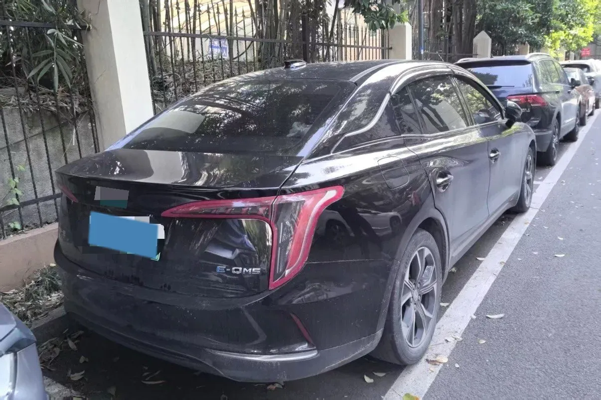 2021 HongQi E-QM5 BEV 54KWH,autocango,china used car exporter,china ev exporter,chinese used car exporter,chinese used ev exporter