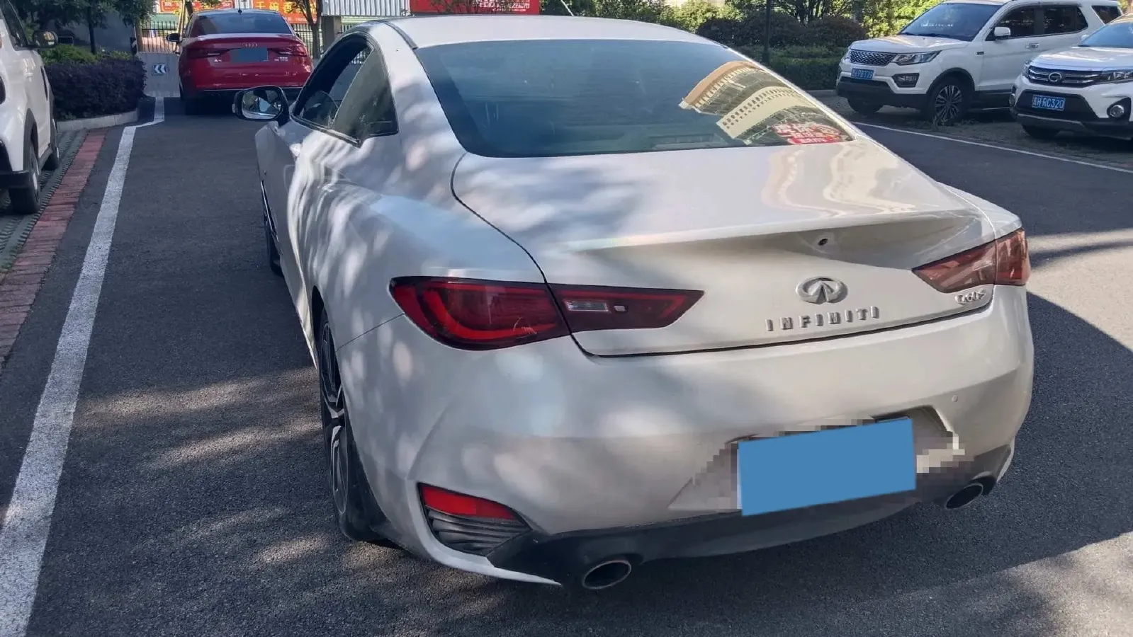 2017 Infiniti Q60 2.0T 211HP L4 7AT,autocango,china used car exporter,china ev exporter,chinese used car exporter,chinese used ev exporter