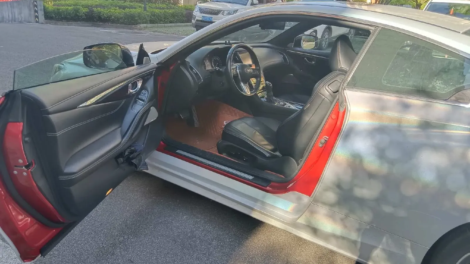 2017 Infiniti Q60 2.0T 211HP L4 7AT,autocango,china used car exporter,china ev exporter,chinese used car exporter,chinese used ev exporter