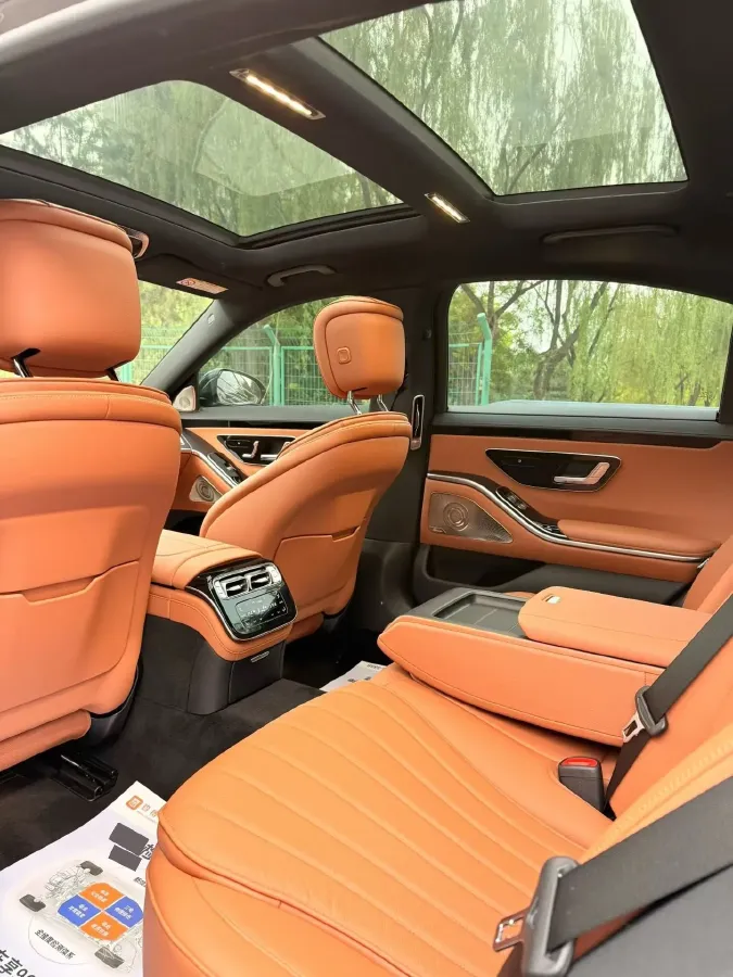 2023 Mercedes-Benz S Class 2.5T 313HP L6 9AT,autocango,china used car exporter,china ev exporter,chinese used car exporter,chinese used ev exporter