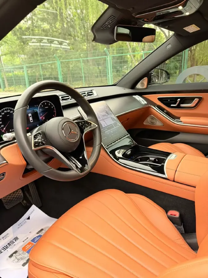 2023 Mercedes-Benz S Class 2.5T 313HP L6 9AT,autocango,china used car exporter,china ev exporter,chinese used car exporter,chinese used ev exporter