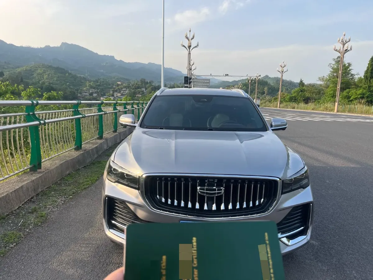 2021 Geely Monjaro 2.0T 218HP L4 7DCT,autocango,china used car exporter,china ev exporter,chinese used car exporter,chinese used ev exporter