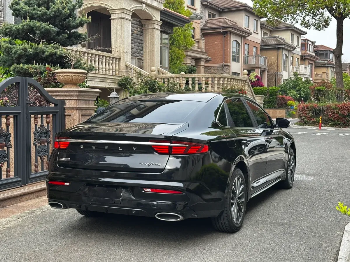 2021 Geely Preface 2.0T 190HP L4 7DCT,autocango,china used car exporter,china ev exporter,chinese used car exporter,chinese used ev exporter