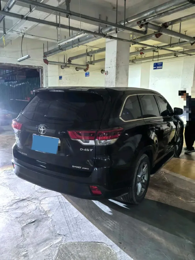 2018 Toyota Highlander 2.0T 220HP L4 6AT,autocango,china used car exporter,china ev exporter,chinese used car exporter,chinese used ev exporter