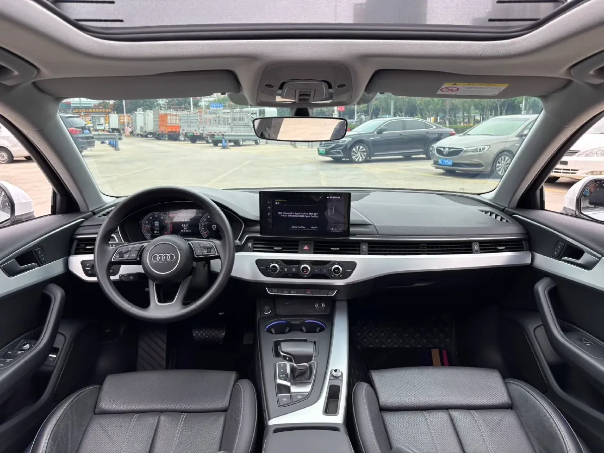 2023 Audi A4L 2.0T 190HP L4 7DCT,autocango,china used car exporter,china ev exporter,chinese used car exporter,chinese used ev exporter