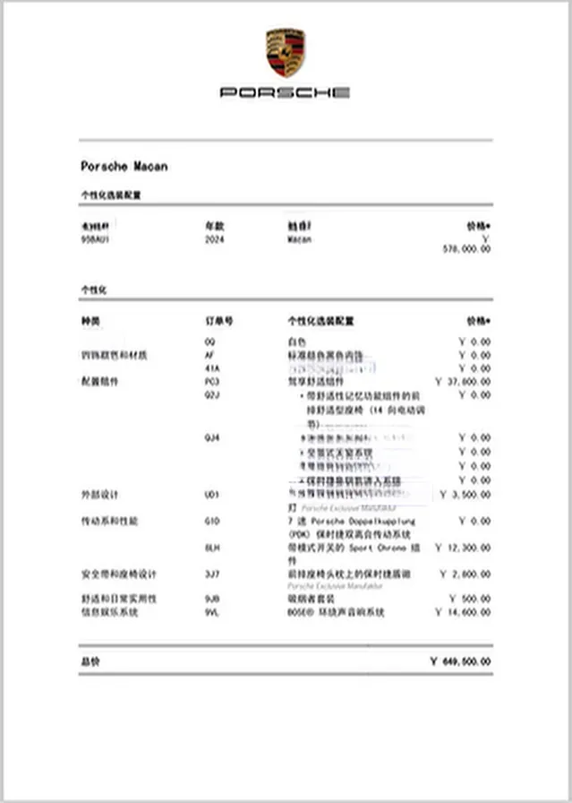 2024 Porsche Macan 2.0T 265HP L4 7DCT,autocango,china used car exporter,china ev exporter,chinese used car exporter,chinese used ev exporter