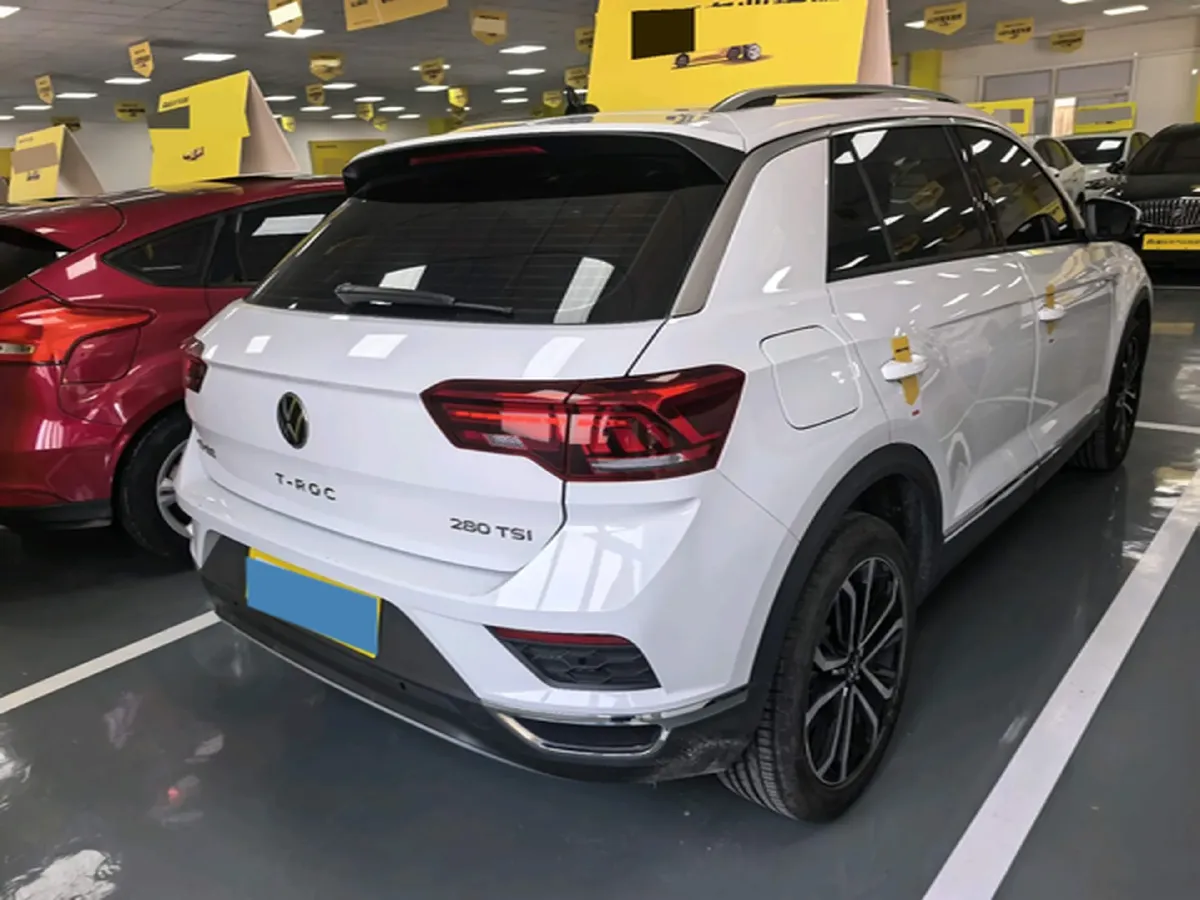 2022 Volkswagen T-Roc 1.4T 150HP L4 7DCT,autocango,china used car exporter,china ev exporter,chinese used car exporter,chinese used ev exporter