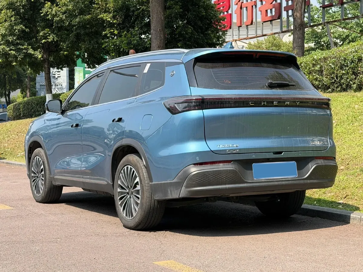 2025 Chery Tiggo8 PLUS C-DM 1.5T 156HP L4 1DHT PHEV,autocango,china used car exporter,china ev exporter,chinese used car exporter,chinese used ev exporter