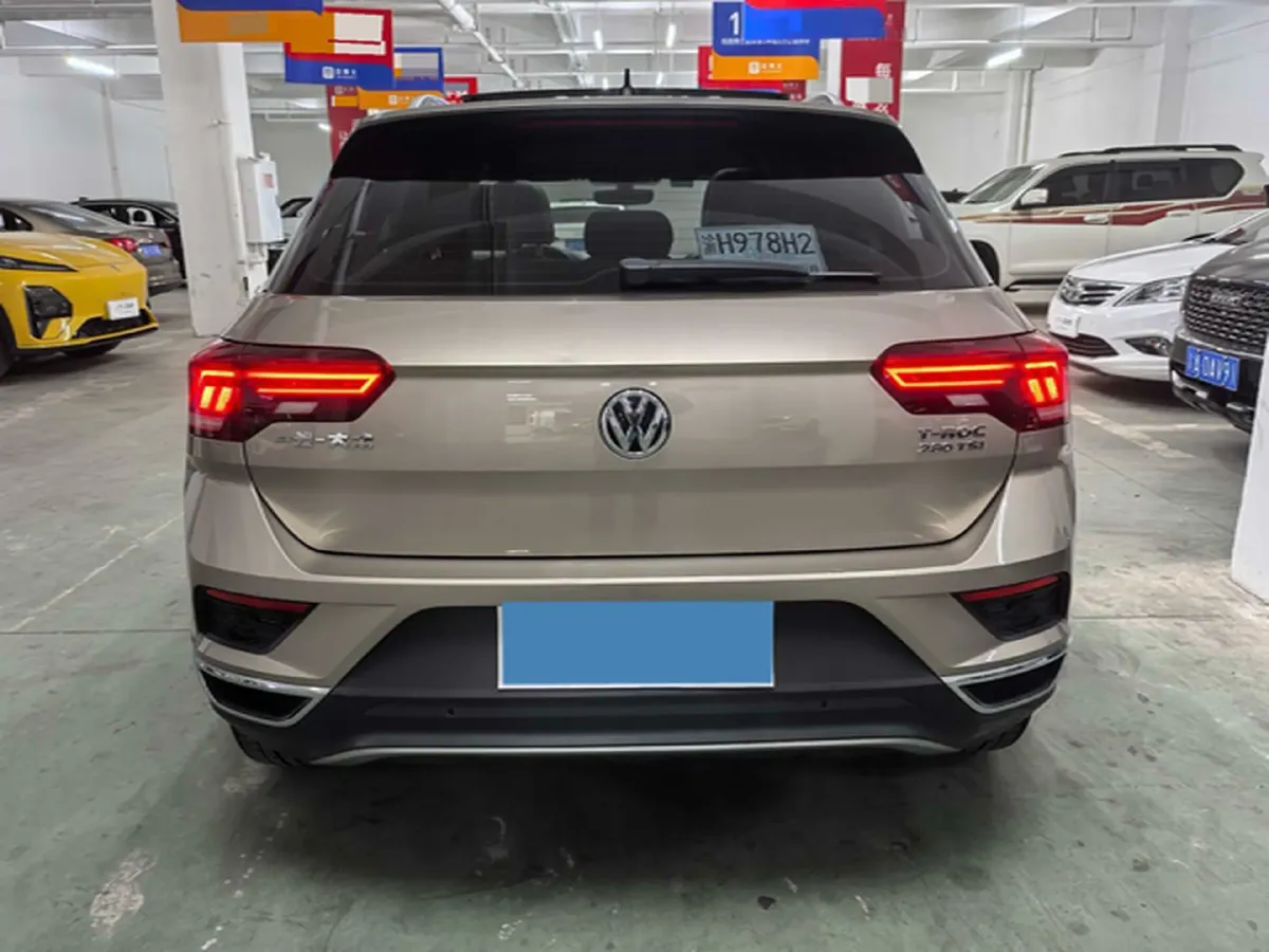 2019 Volkswagen T-Roc 1.4T 150HP L4 7DCT,autocango,china used car exporter,china ev exporter,chinese used car exporter,chinese used ev exporter