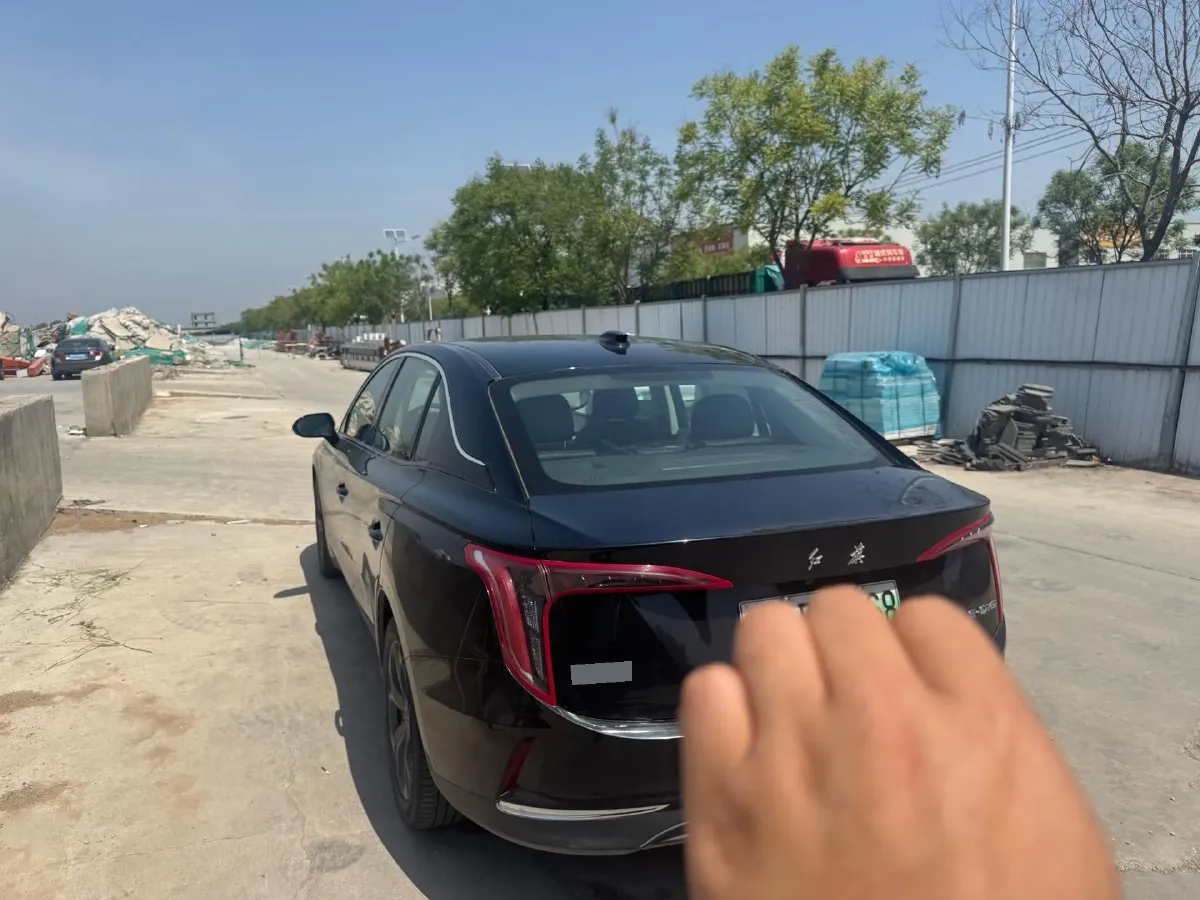 2023 HongQi E-QM5 BEV 54KWH,autocango,china used car exporter,china ev exporter,chinese used car exporter,chinese used ev exporter