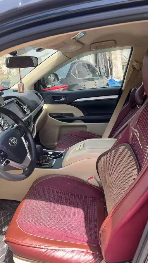 2018 Toyota Highlander 2.0T 220HP L4 6AT,autocango,china used car exporter,china ev exporter,chinese used car exporter,chinese used ev exporter