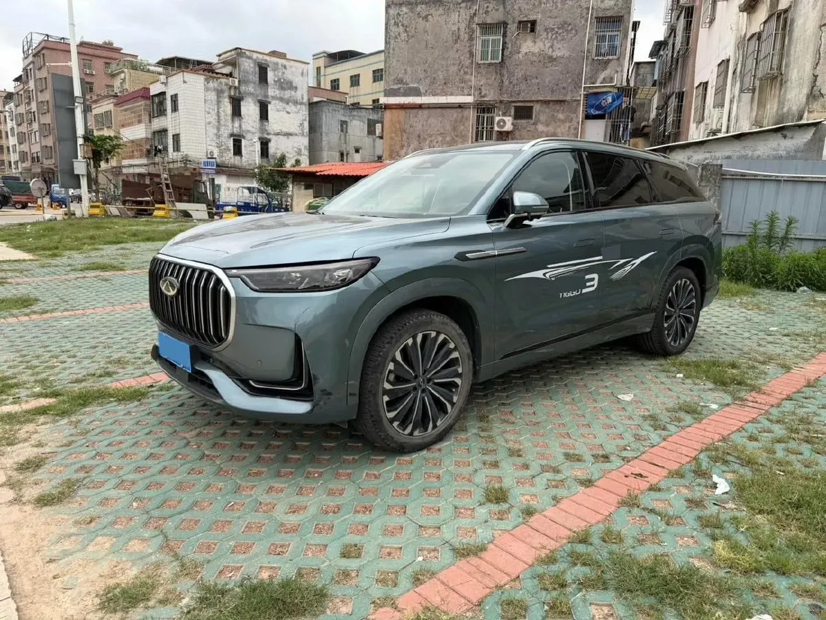 2023 Chery Tiggo 9 2.0T 261HP L4 7DCT,autocango,china used car exporter,china ev exporter,chinese used car exporter,chinese used ev exporter