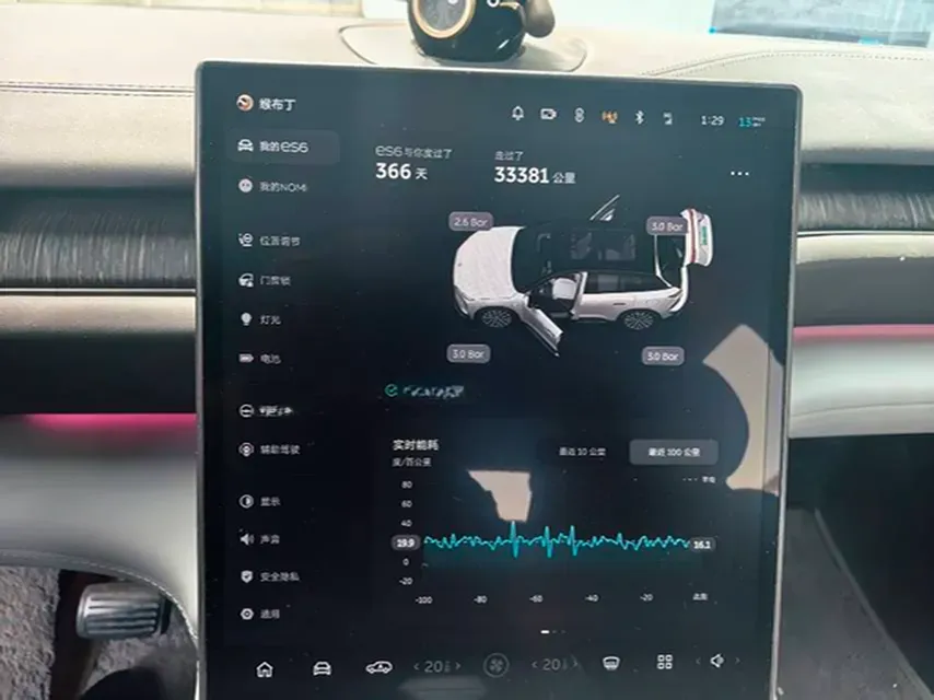 2024 NIO ES6 BEV 75KWH,autocango,china used car exporter,china ev exporter,chinese used car exporter,chinese used ev exporter