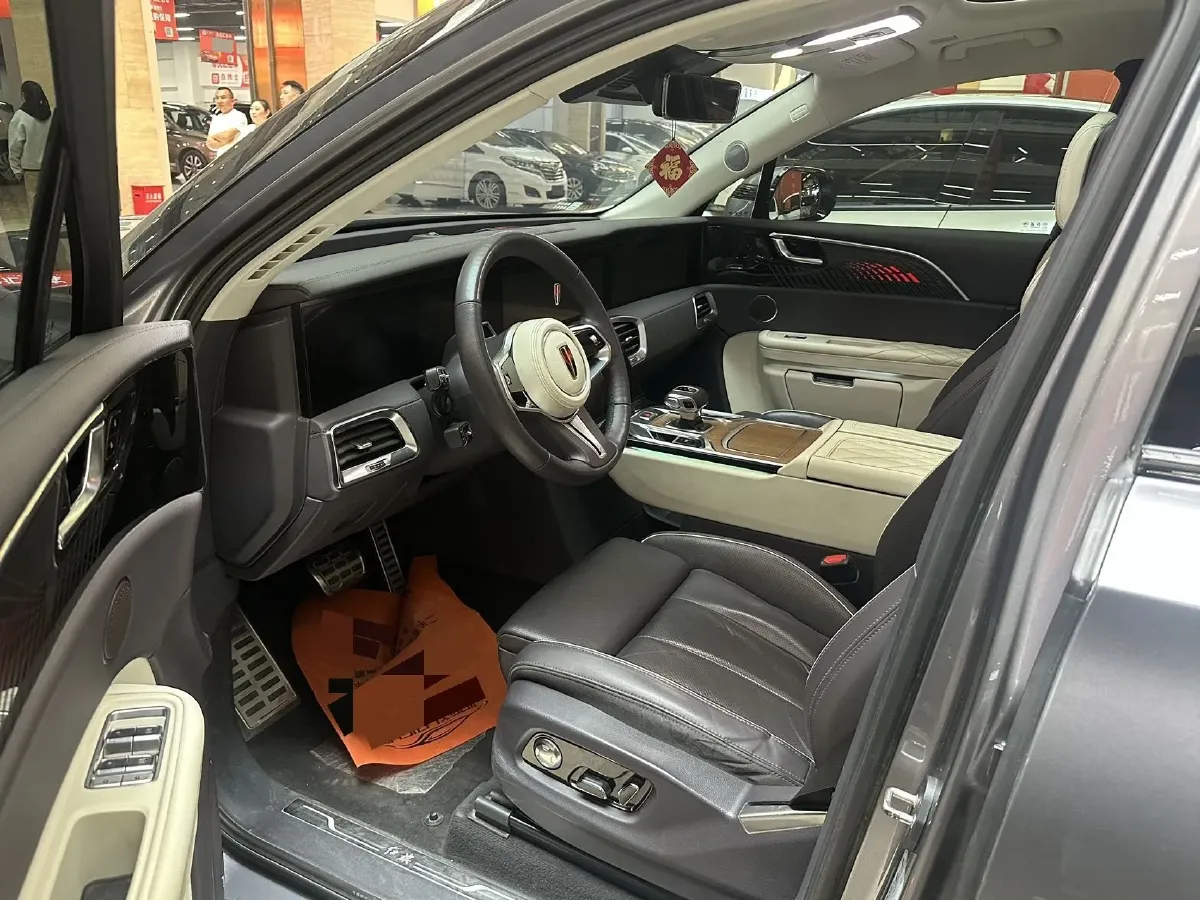 2021 HongQi E-HS9 BEV 99KWH,autocango,china used car exporter,china ev exporter,chinese used car exporter,chinese used ev exporter