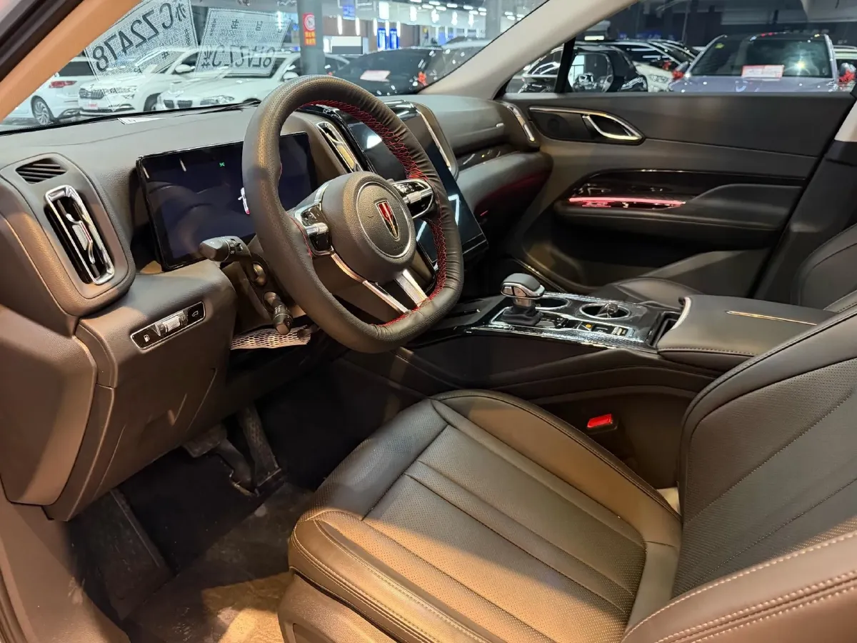 2025 HongQi HS3 1.5T 150HP L4 1DHT PHEV,autocango,china used car exporter,china ev exporter,chinese used car exporter,chinese used ev exporter