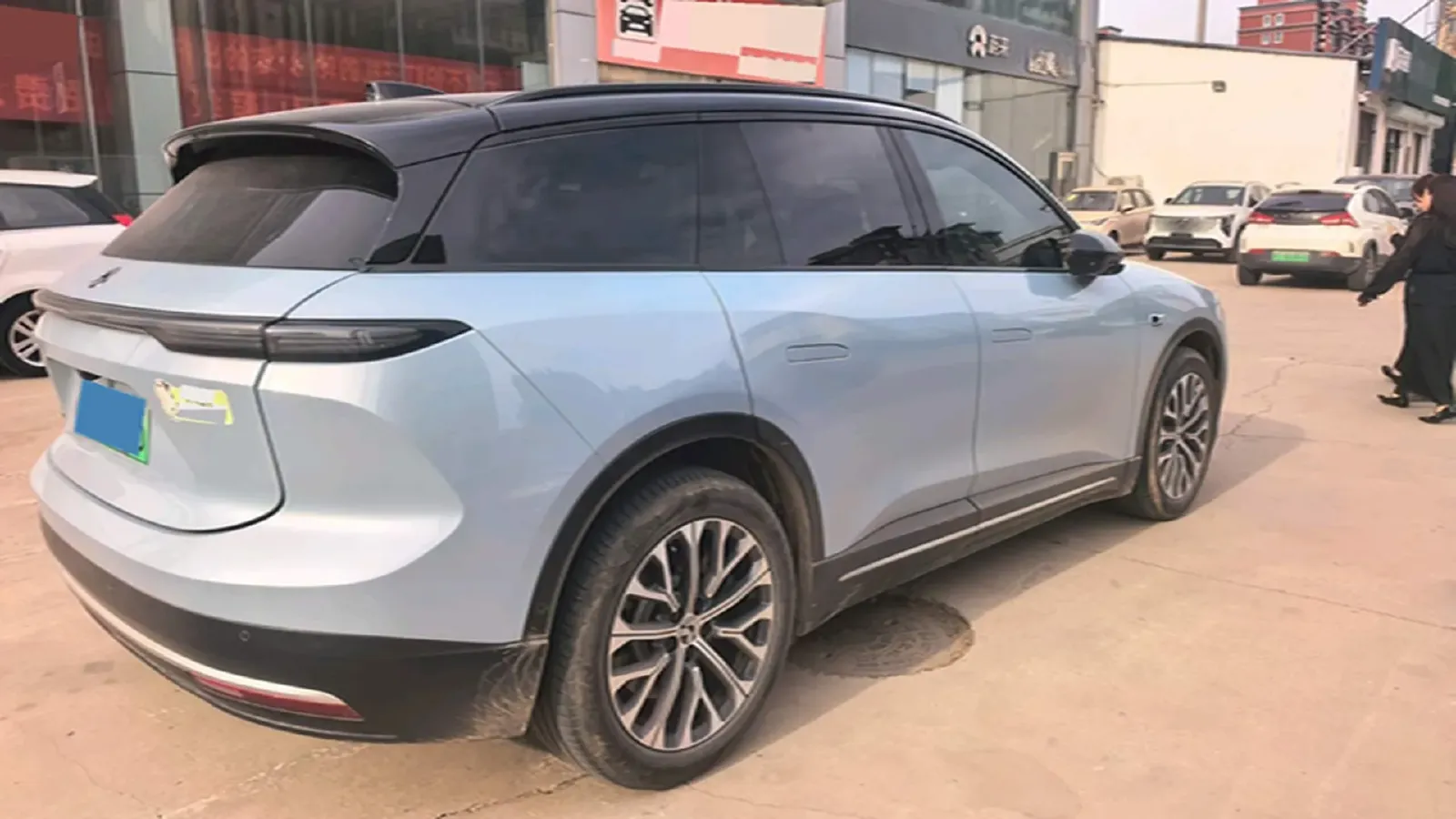 2022 NIO ES6 BEV 75KWH,autocango,china used car exporter,china ev exporter,chinese used car exporter,chinese used ev exporter