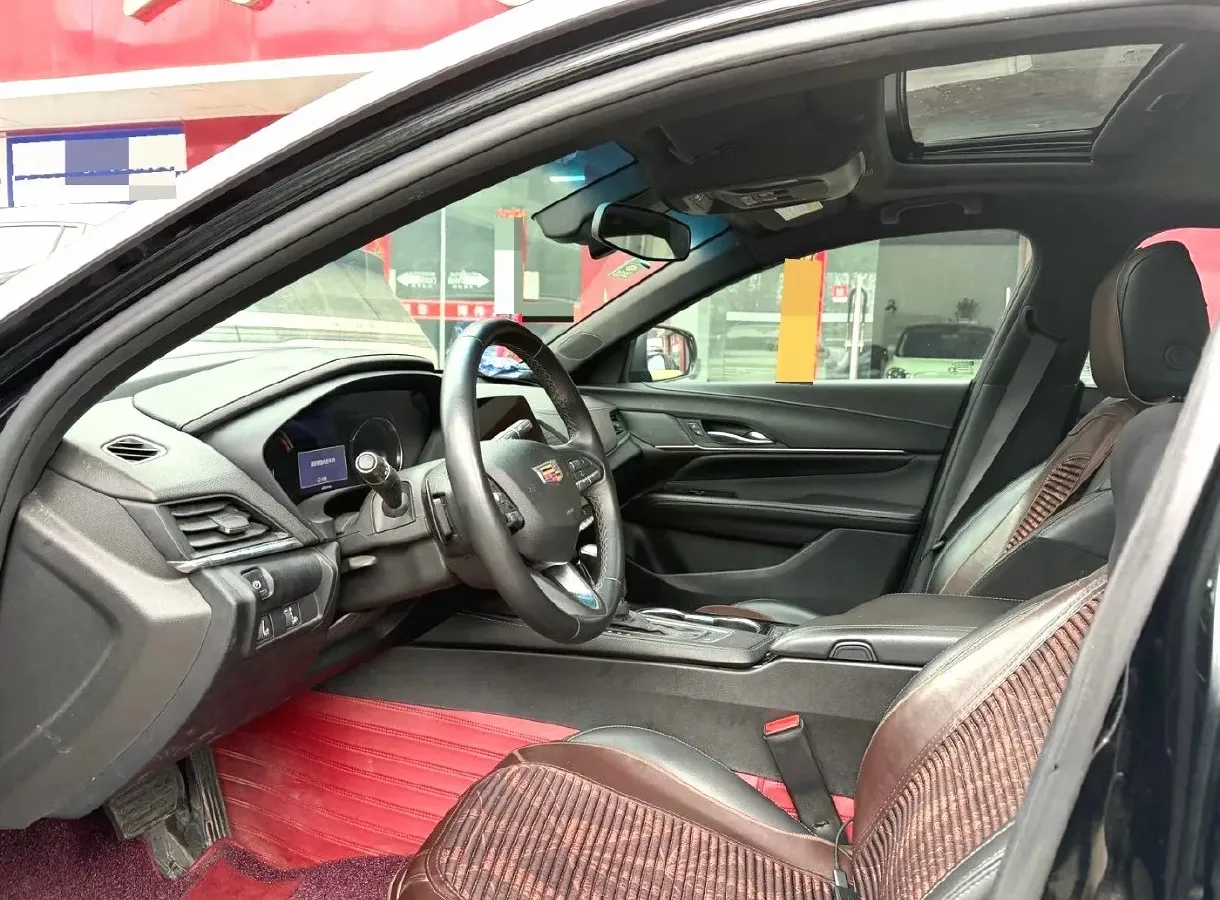 2021 Cadillac CT4 2.0T 237HP L4 8AT,autocango,china used car exporter,china ev exporter,chinese used car exporter,chinese used ev exporter