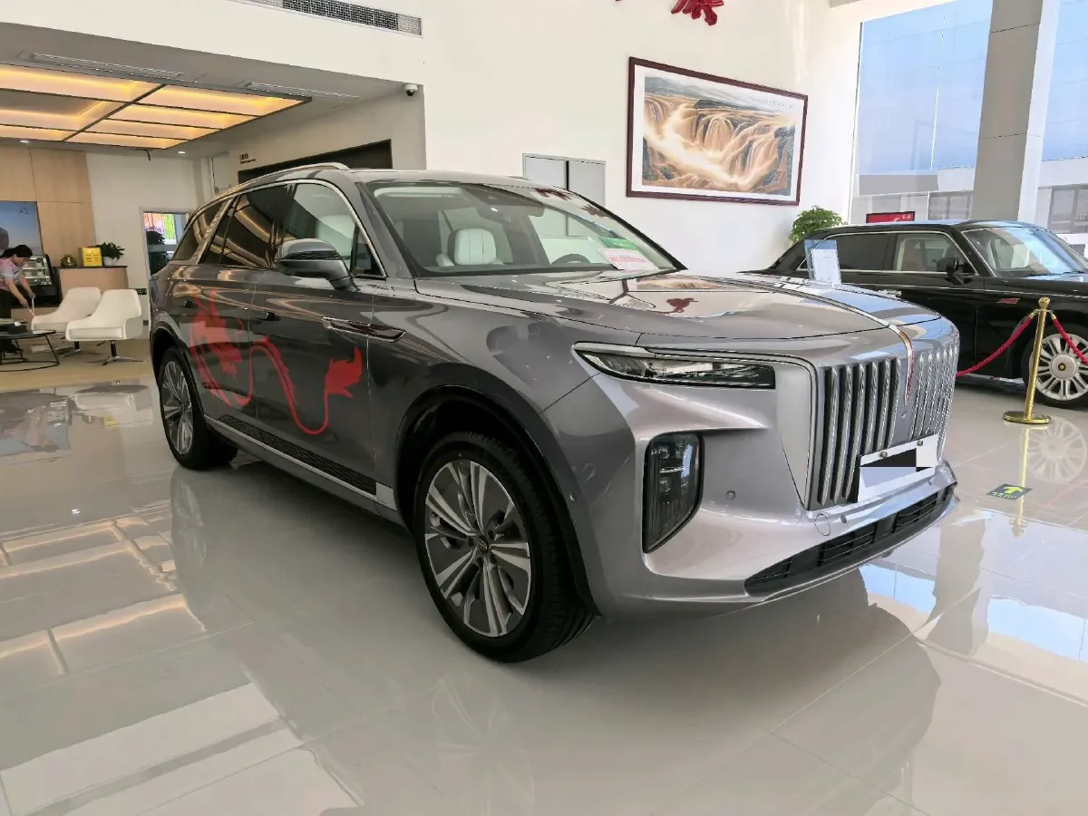 2021 HongQi E-HS9 BEV 84KWH,autocango,china used car exporter,china ev exporter,chinese used car exporter,chinese used ev exporter