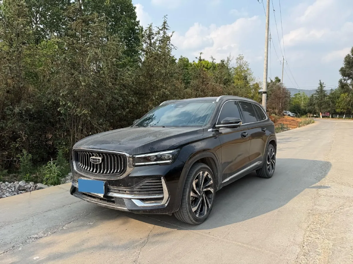 2021 Geely Monjaro 2.0T 218HP L4 7DCT,autocango,china used car exporter,china ev exporter,chinese used car exporter,chinese used ev exporter