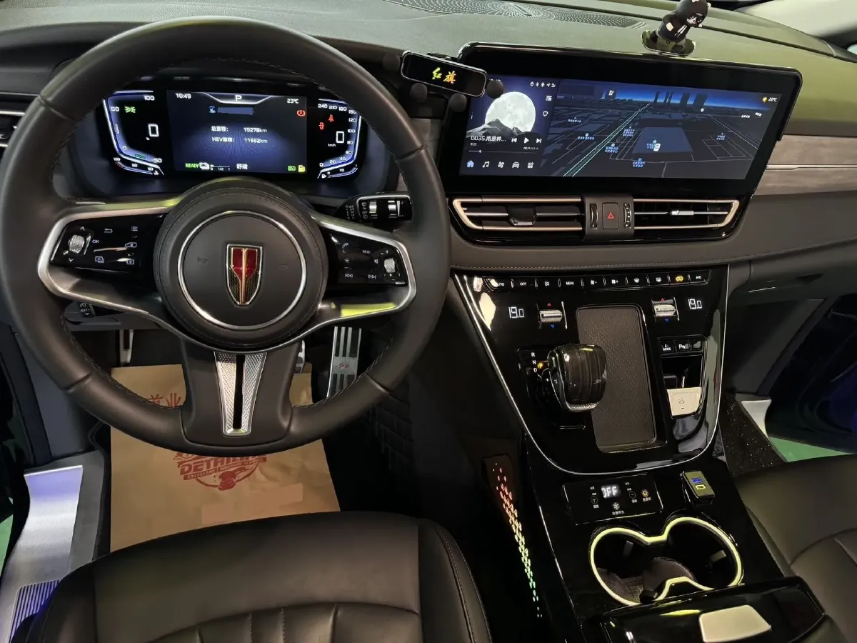 2024 HongQi HQ9 2.0T 163HP L4 1DHT PHEV 20.14KWH,autocango,china used car exporter,china ev exporter,chinese used car exporter,chinese used ev exporter