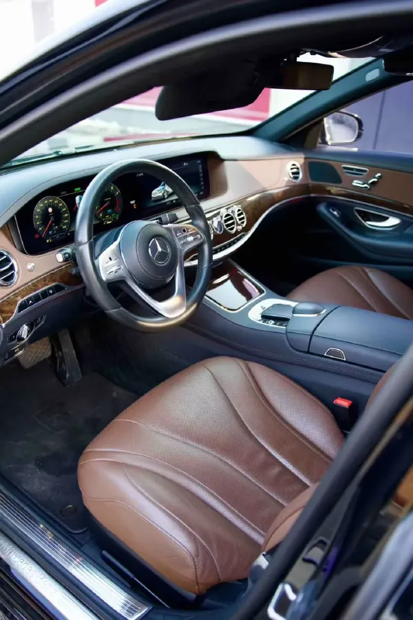 2020 Mercedes-Benz S Class 3.0T 299HP L6 9AT,autocango,china used car exporter,china ev exporter,chinese used car exporter,chinese used ev exporter