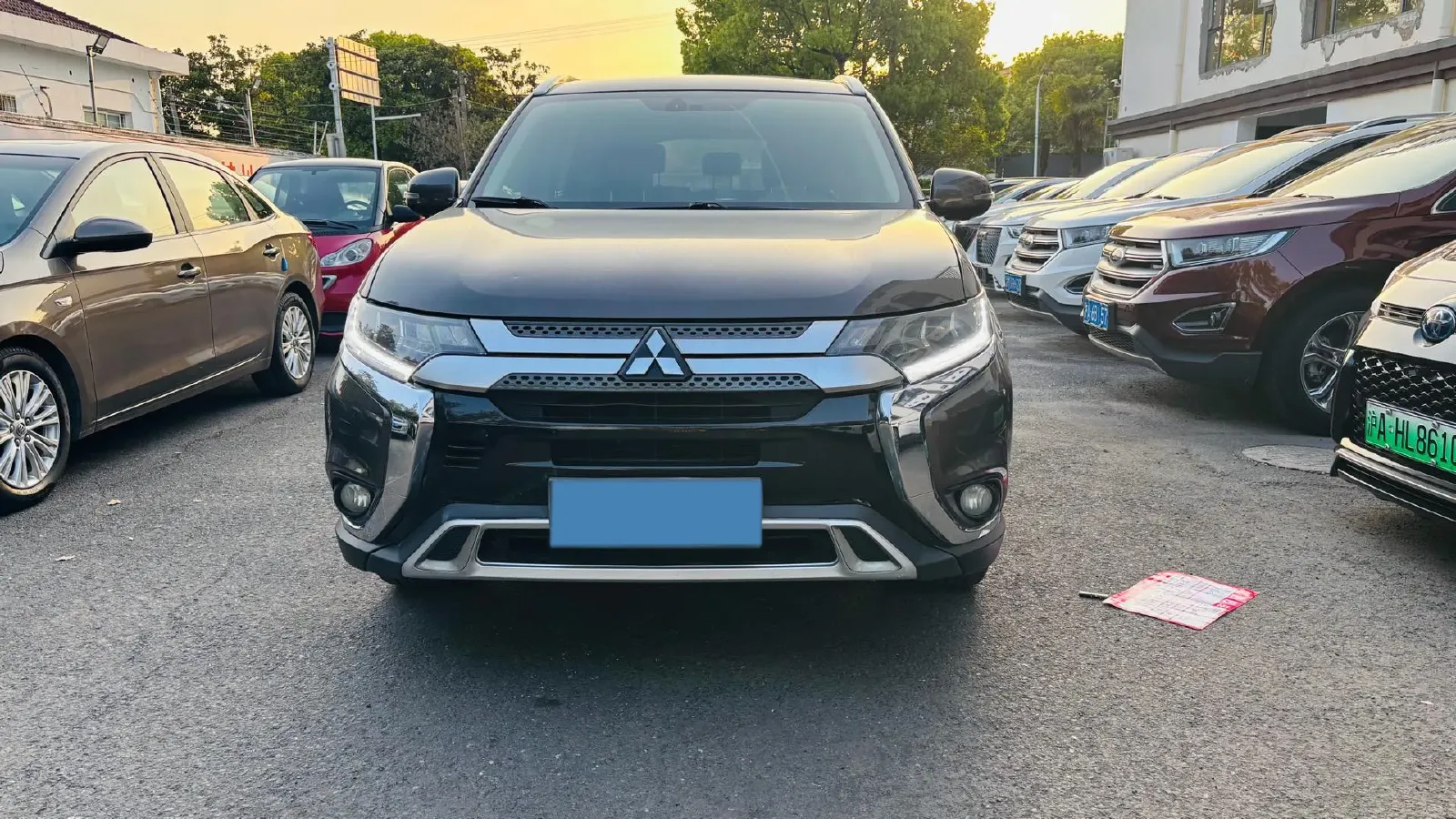 2018 Mitsubishi Outlander 2.4L 192HP L4 CVT,autocango,china used car exporter,china ev exporter,chinese used car exporter,chinese used ev exporter