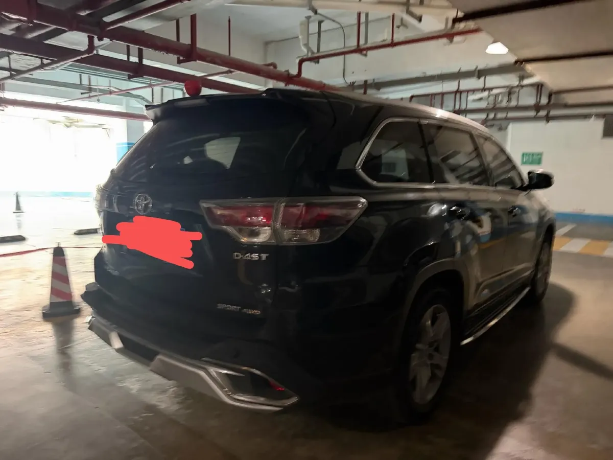 2017 Toyota Highlander 2.0T 220HP L4 6AT,autocango,china used car exporter,china ev exporter,chinese used car exporter,chinese used ev exporter