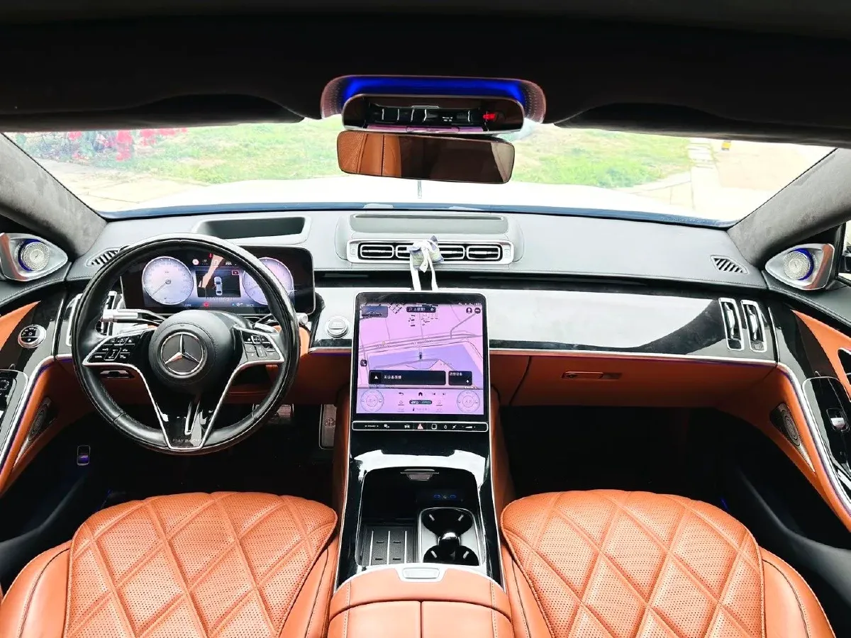 2024 Mercedes-Benz Maybach S Class 3.0T 367HP L6 9AT,autocango,china used car exporter,china ev exporter,chinese used car exporter,chinese used ev exporter